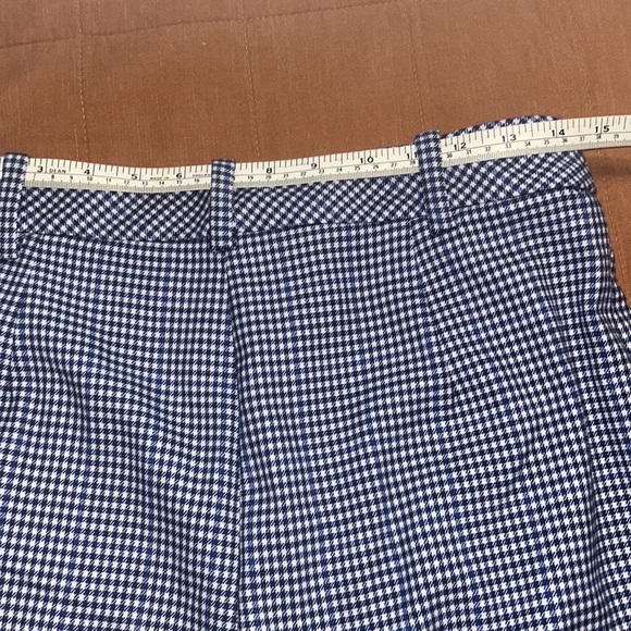 Trina Turk gingham open wide slacks - Picture 6 of 11